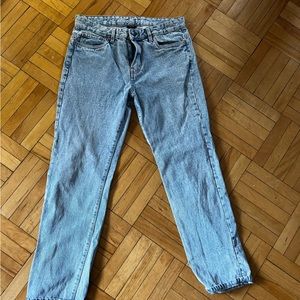 Aero vintage wash relaxed denim